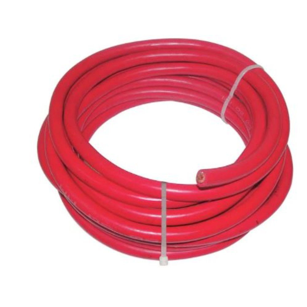 Lead, Electrical (Battery Cable), Tpr, Red, 60V, 150A, 25 Feet 19YD82