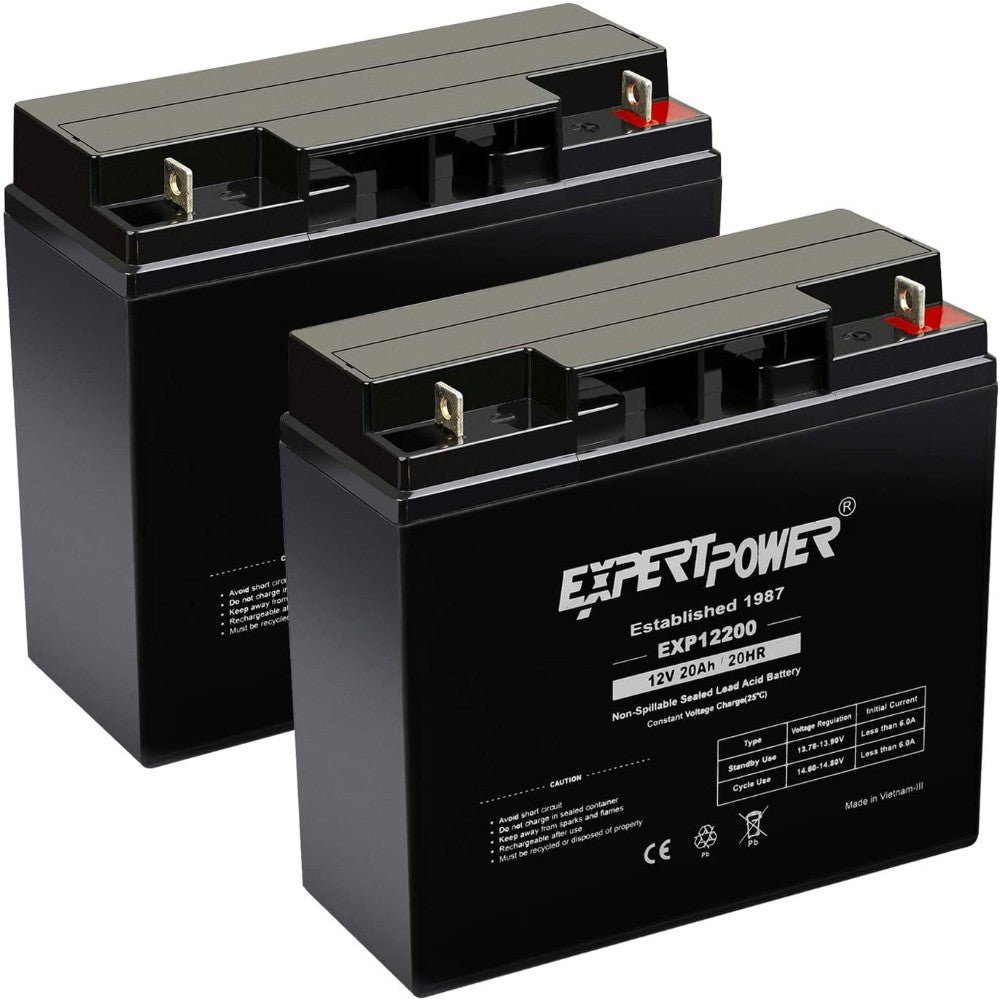 Battery, Storage, Wet, Rechargeable, Lead Acid, Sealed, 20Ah, 12V 153-5700