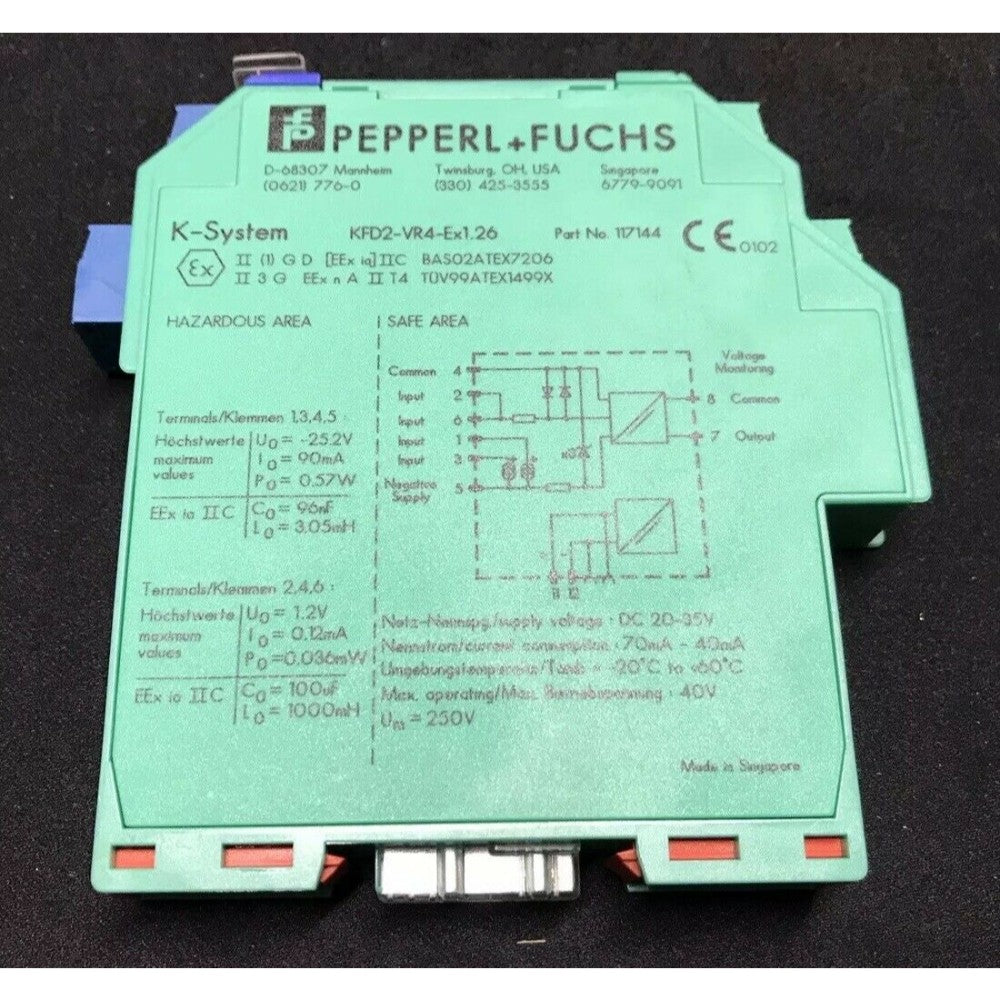 Voltage Repeater Kfd2-Vr4-Ex1.26 117144