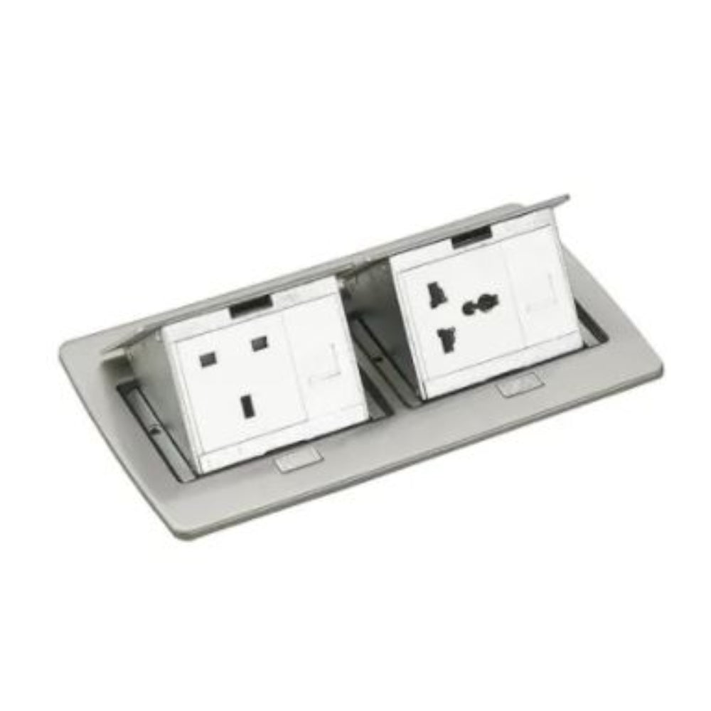 Double-Row Pop-Up Type Floor Sockets Without Floor Boxes SPU-52S+DB200