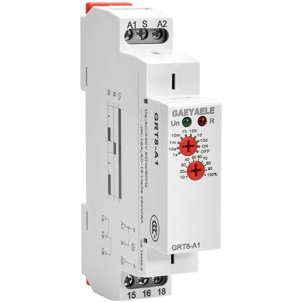 Timer, Delay, 280-520V, 48/63Hz, 8 Va