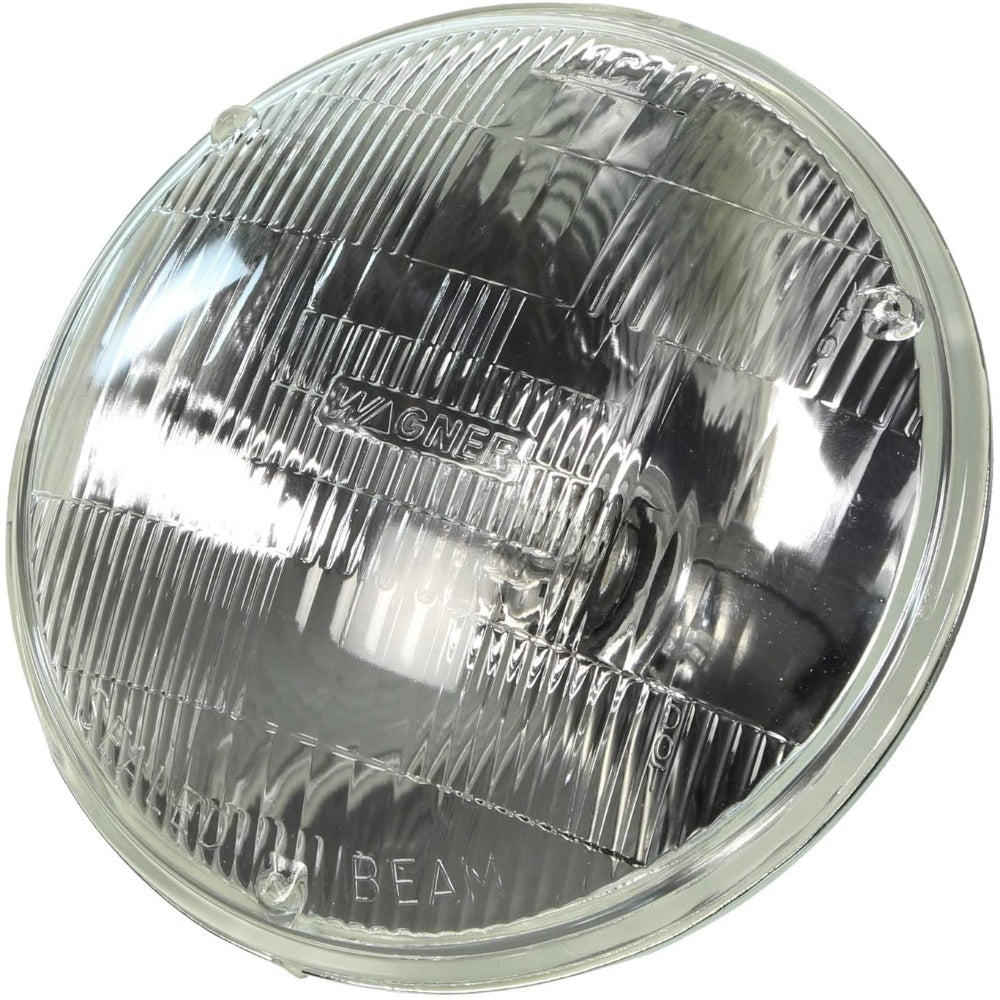 Headlight, Halogen, Round, High Beam, Clear, 12.8 V, 50 W DOTH91