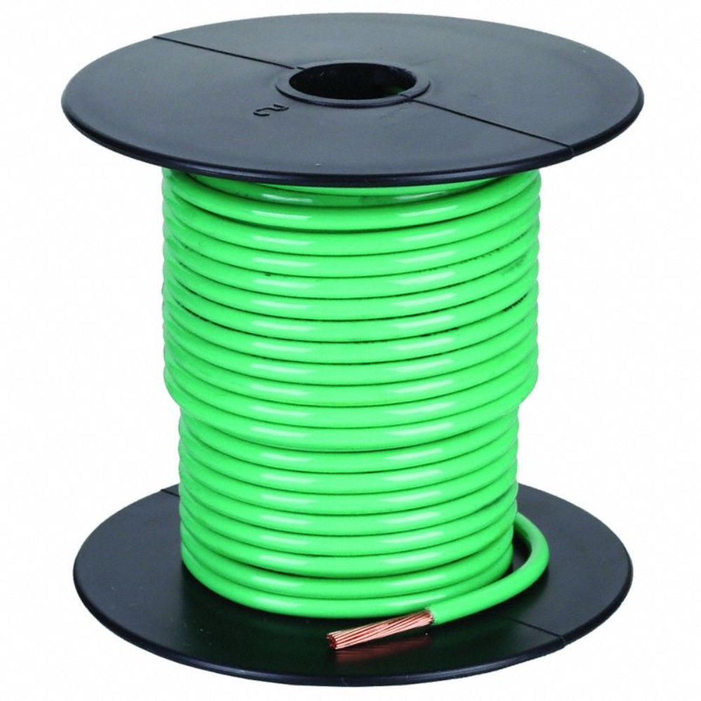 Wire, Electrical, Thhn, Green, 1 Core, 12 Awg X 100 Feet 22968252