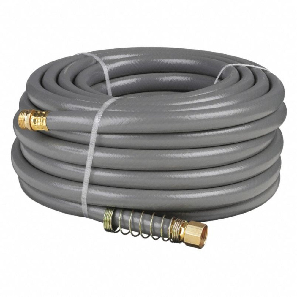 Water Hose, Spiral Reinforced Antibacterial Pvc , 3/4" X 75'