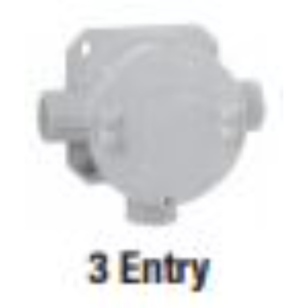 Box, Flame Proof Junction Box, 3-Way, Ip66, Cable Entry: 3 X M20 JBDR30