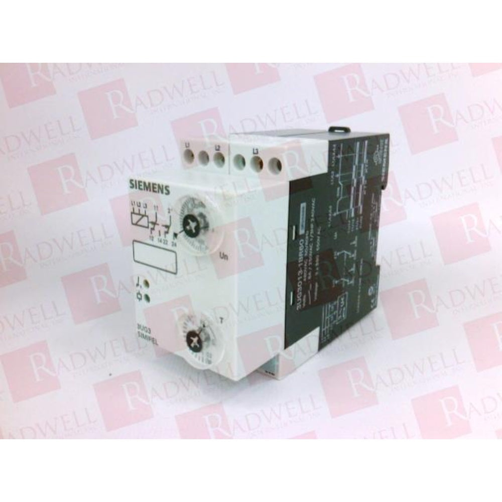 Phase Monitoring Relay, 8A, 480V Ac, 50/60 Hz 3UG3013-1BR60