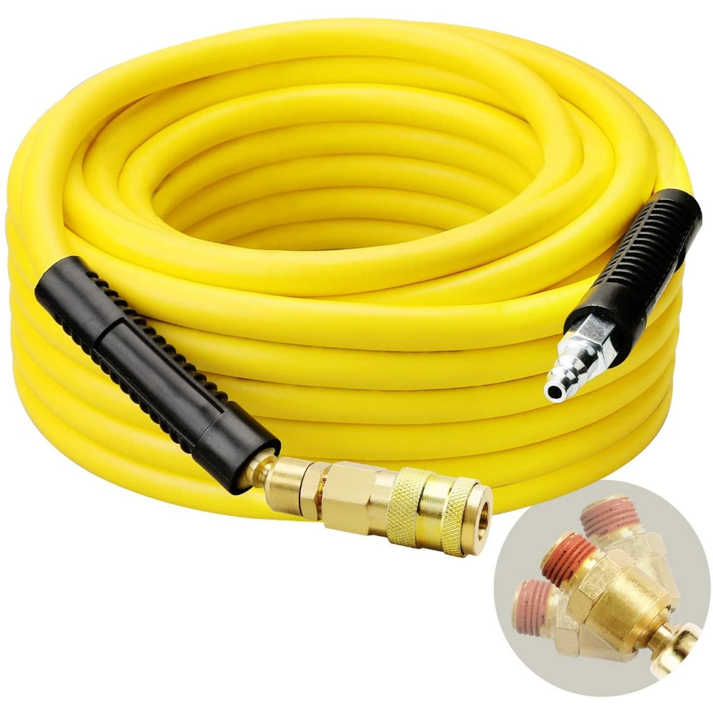 Hose, High Pressure, Air Compressor, 3/8 In Pvc With 1/4 In Npt. Female Fitting GP-1003