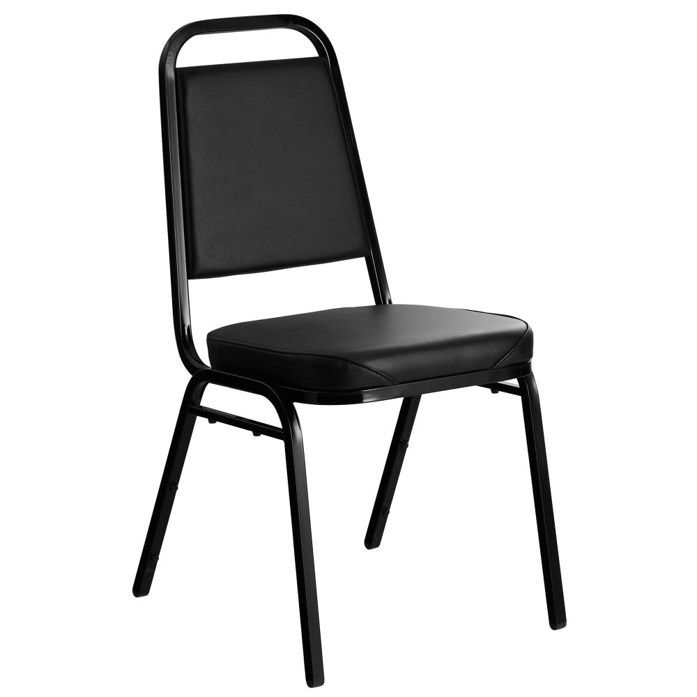 Chair, Stackable, Black, 17-1/2 X 20-1/2 X 34 Inches 164CHAIRBKBK