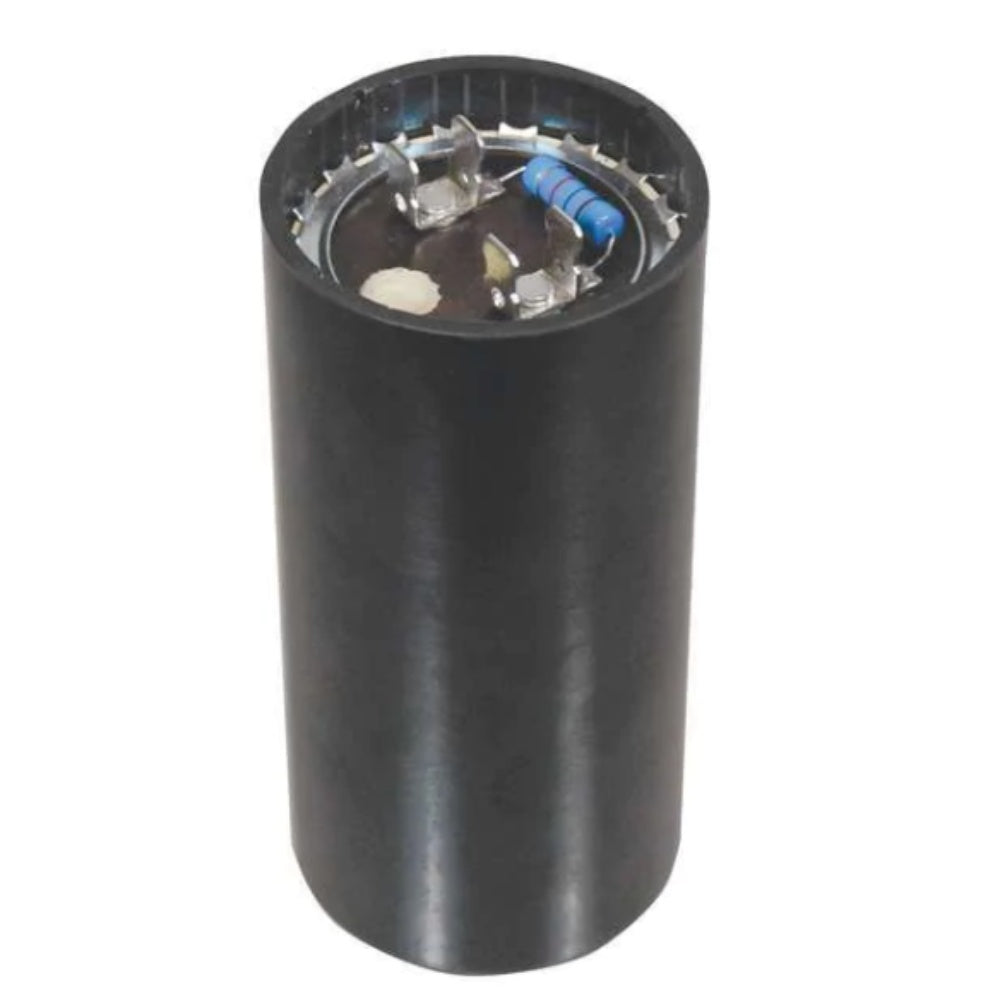 Round Motor Start Capacitor,88-108 Microfarad Rating,220-250Vac Voltage, PTMJ88R