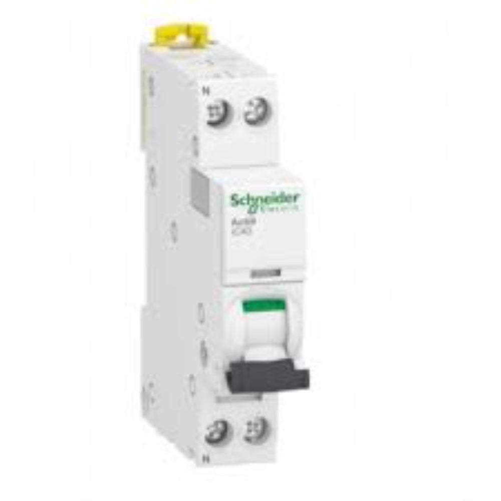 Breaker, Circuit Type: Mcb, Vol: 230 Vac, 50/60 Hz, Pole: 2, Amp: 25A, A9P52625