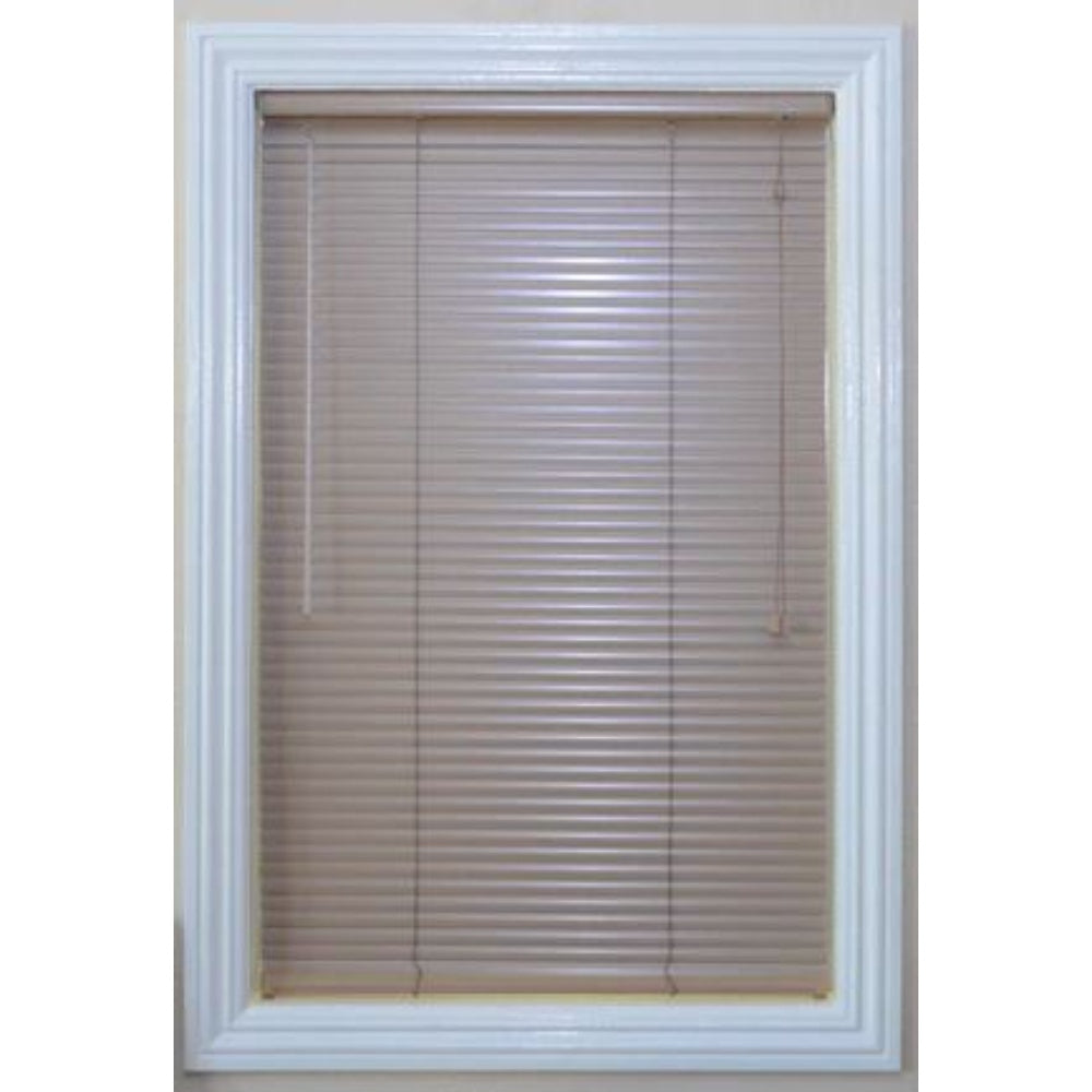 Venetian Blind (Window Blind), Horizontal, Aluminum, Sand, 51-1/8 X 51-1/8 Inches