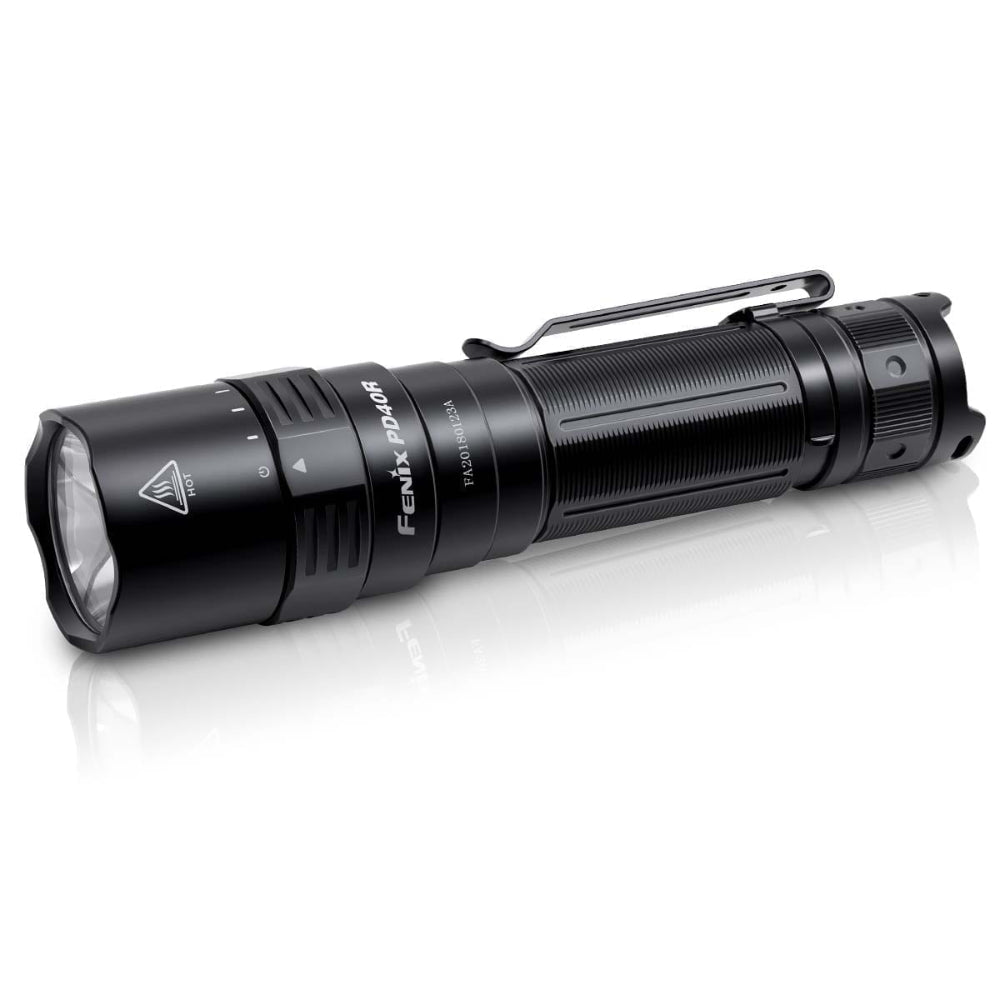 Flashlight, Rechargeable, Led, 5 Modes, 3000 Lumens, 5.4 X 1 X 1.3 Inches, PD40R, PD40R