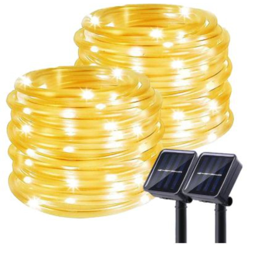 Outdoor Solar String Rope Lights 2 Pack, 08214480