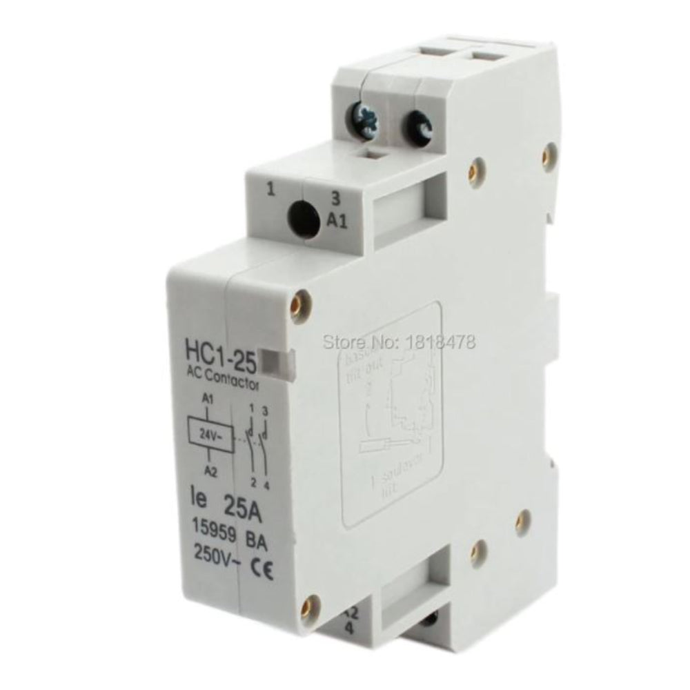 Hongfa Magnetic Contactor, Xmc0-188-E, 240/277, 480/600, Coil Voltage: 24 Vac, 50/60 Hz, HN53TAA024NC