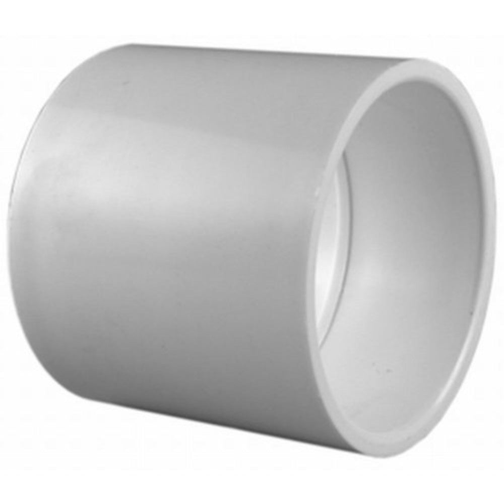 Coupling, Conduit, Size: 20Mm, White, Material: Pvc