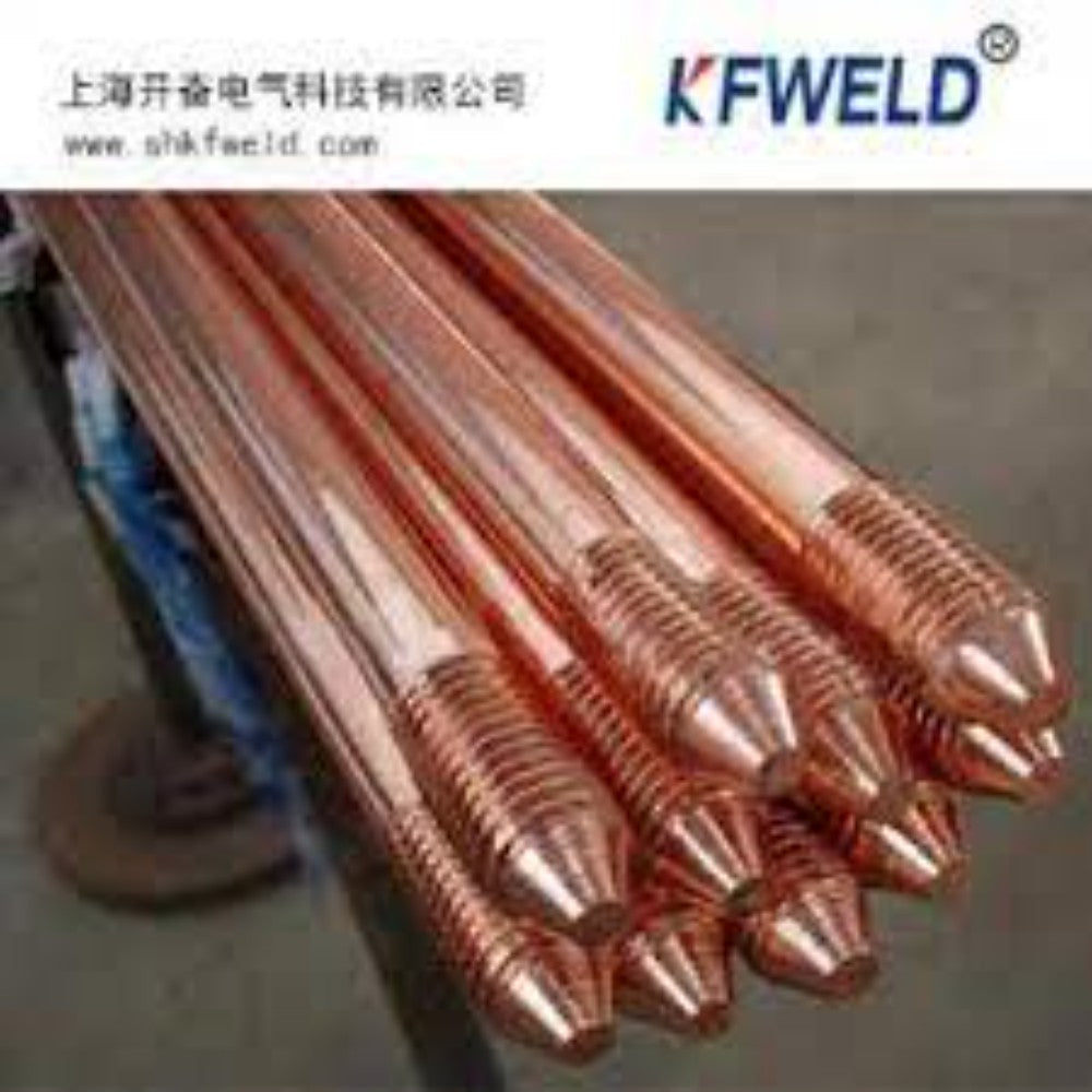 Earth Rod, Rod Diameter: 3/41Nch, Length: 8 Feet, Plating Thickness:10 Mil (250 Microns)