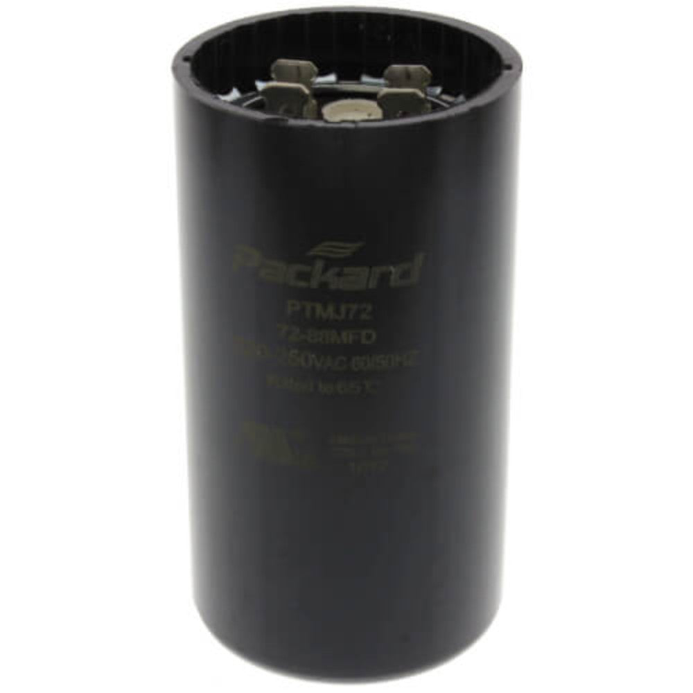 Capacitor, Start, 220-250 V, 50/60 Hz, 72-88 Mfd Ptmj72