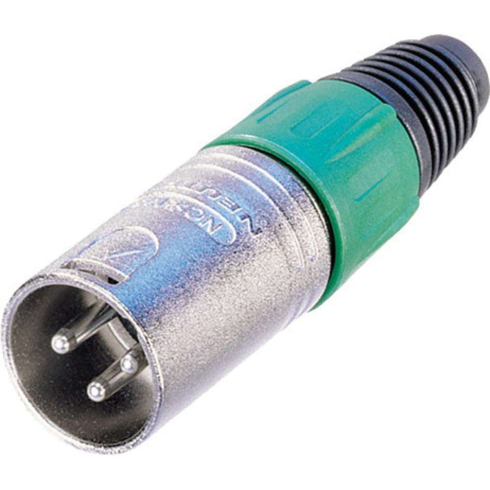 Connector, Plug, Electrical, Male, 3 Poles, Xlr, < 50 V Nc3Mx, Nc-3Mx