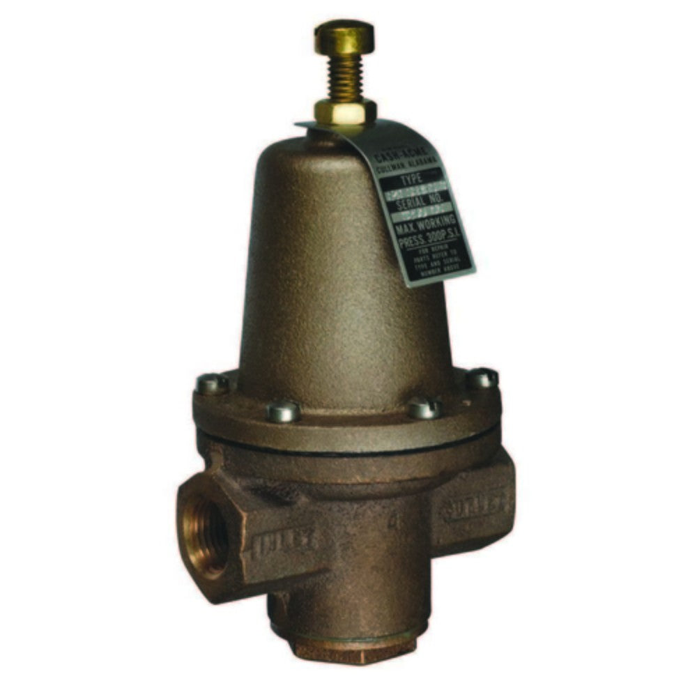 Valve, Regulating, Fluid Pressure, Bronze, 300 Psi, 1-1/4 Inches 24484-0045