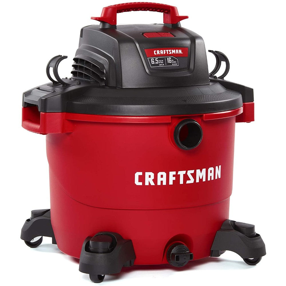 Cleaner, Vacuum, Electric, Wet/Dry, 220-240V, 1600W, Red, 2.4 Liters 1991E