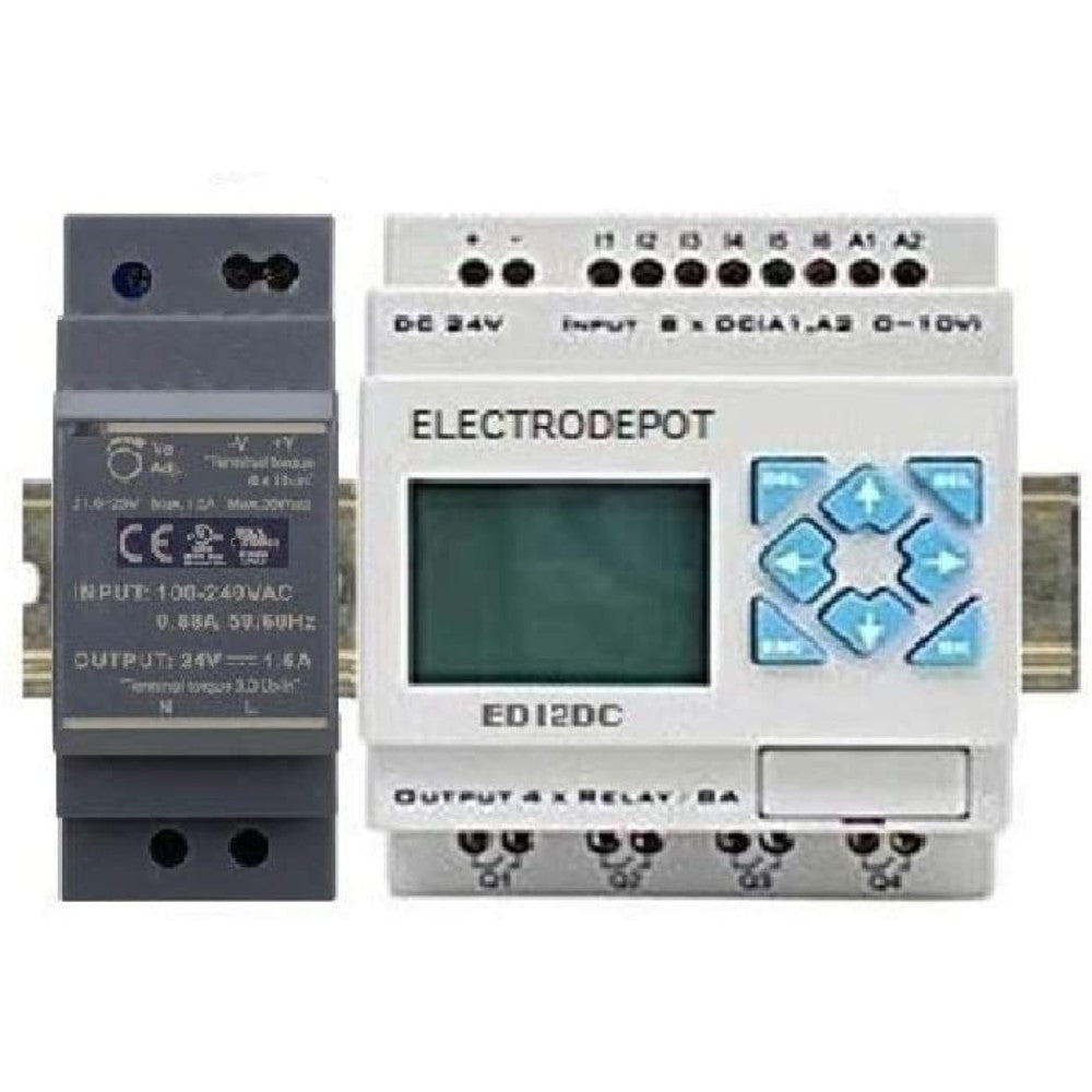 Controller, Programmable, W/ Inbuilt Hmi, 27 I/O’S, Plastic, 207 X 110 X 79 Mm POL687.70/STD|S55396-C877-A100