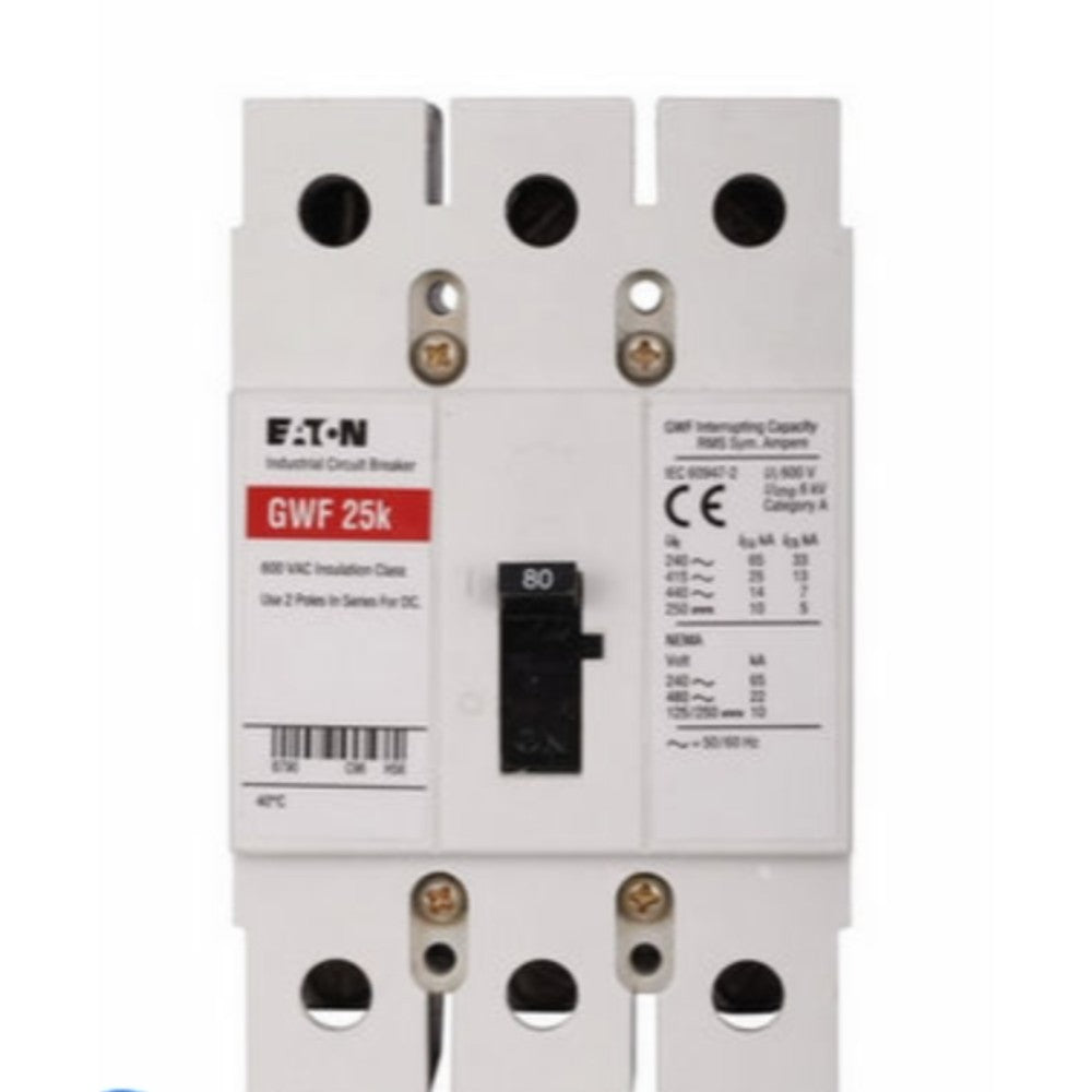 Circuit Breaker, Mccb, 3 Pole, 440V, 50A GWF3050