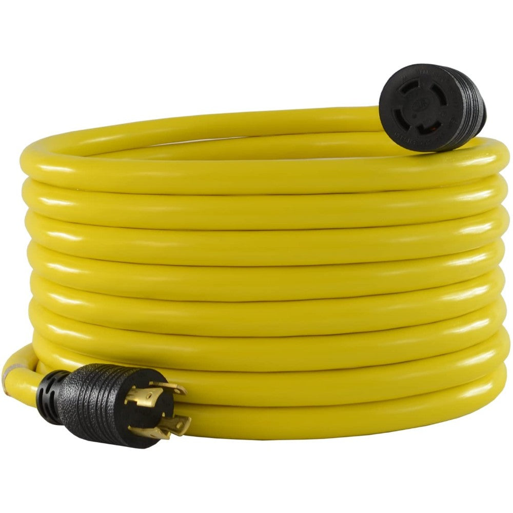 Cable Assembly, Power, Electrical, Yellow, 125/250V, 30A, 50 Feet 20602