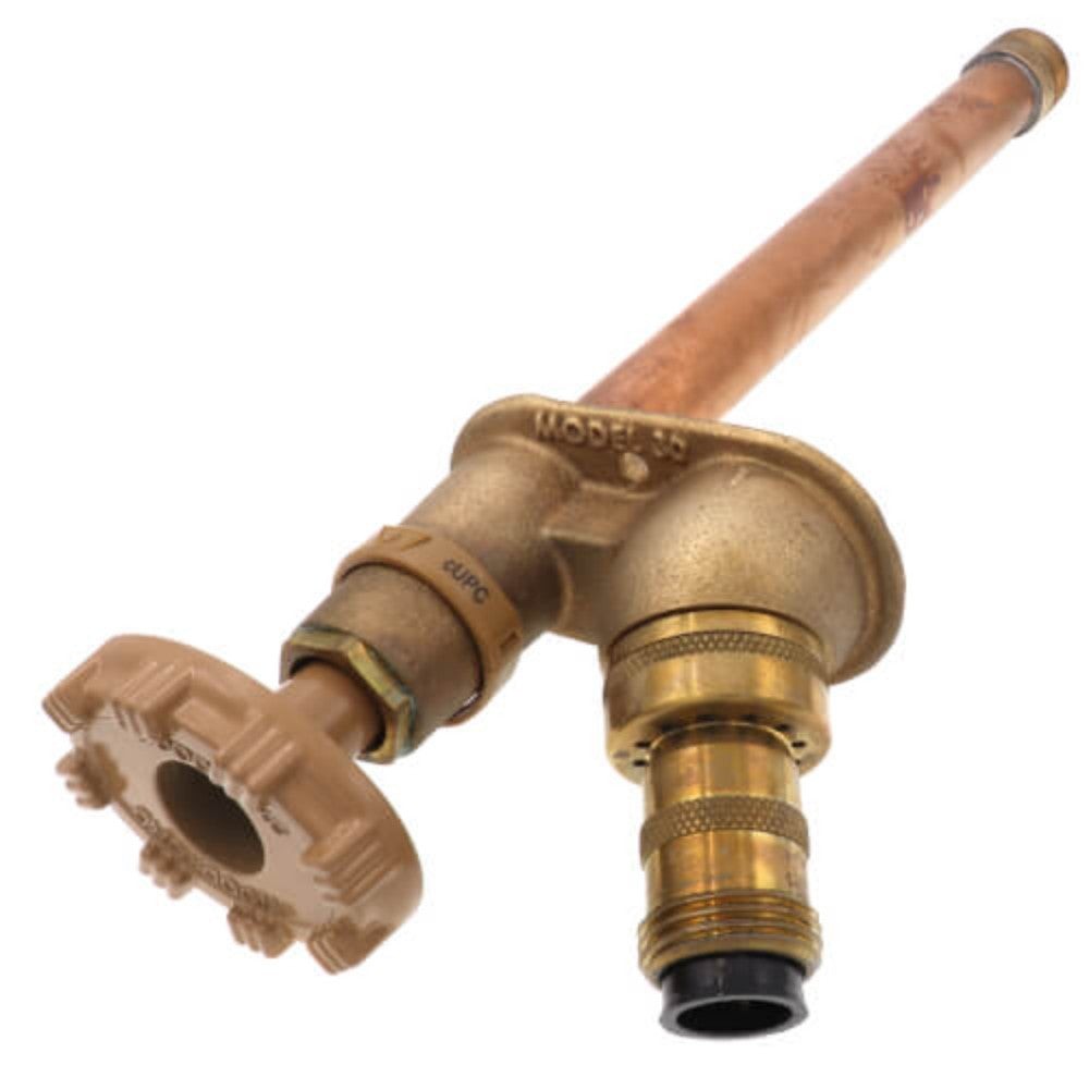 Hose Bibb, Anti-Siphon, Brass, 1/2 Inch