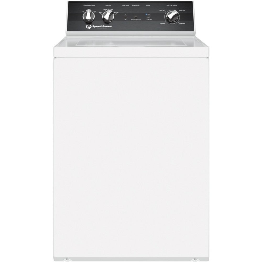 Top Load Washer, 26 Inch With 3.2 Cu Ft, White, 240 V