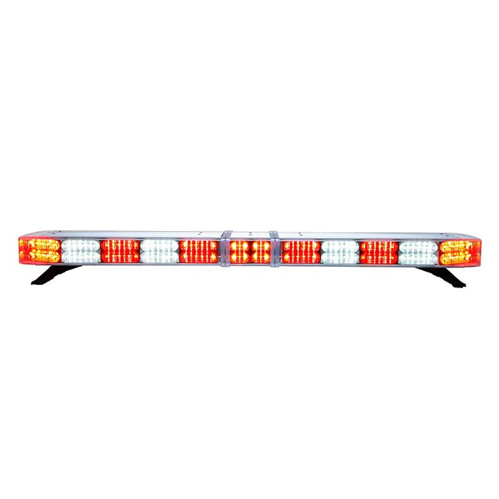 Light Bar, Vehicular, Led, 12V, 2 Red/2 White, 55 Inches F4N2VLED